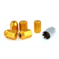 Nakrętki EPMAN RS M12x1.25 Gold Zabezpieczające