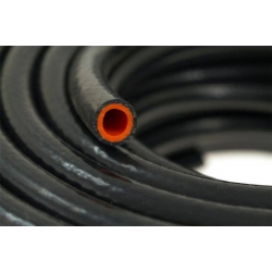 Przewód podciśnienia silikonowy zbrojony TurboWorks PRO Black 8mm
