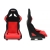 Fotel Sportowy Bimarco Expert II Welur Black/Red FIA