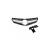 Grill sportowy Silver A-Type  MERCEDES E-Class (C207) Coupe (A207) Cabrio przed liftem 2009-2013