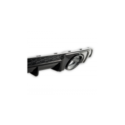 Tylny dyfuzor Black  AUDI TT (FV, 8S) Coupe Roadster 2014-obecnie