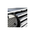 Grill sportowy Chrome & Black  MERCEDES S-Class (W220) Facelift 2003-2005