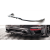 Splitter Tylny Środkowy (Z Dyfuzorem) Porsche 911 Turbo S 992