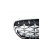 Grill sportowy Gloss Black & Chrome  BMW 5 (E60) Sedan (E61) Touring 2003-2010