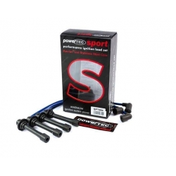 Przewody zapłonowe PowerTEC MAZDA MX-3 MX-5 XEDOS 323 TURBO Niebieskie