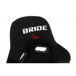 Fotel sportowy GTR Welur Bride Black