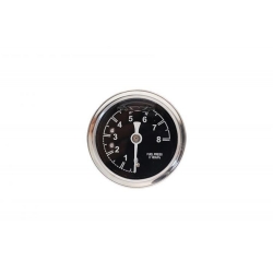 Regulator ciśnienia paliwa TURBOWORKS RACING AN6 + zegar SILVER