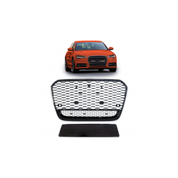 Grill sportowy Gloss Black  AUDI A6 C7 (4G) Sedan Avant Facelift 2015-2018