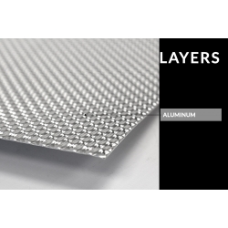 Osłona termiczna wytłaczana z aluminium Turboworks 0.5mm x 30 cm x 30 cm
