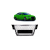 Grill sportowy Chrome & Black  AUDI A4 B8 (8K) Sedan Avant przed liftem 2008-2012