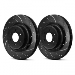 GD297 - Tarcze hamulcowe sportowe nacinane i nawiercane seria GD (Para) EBC Brakes HONDA | Accord (AC) | Accord (AD) | Accord (C