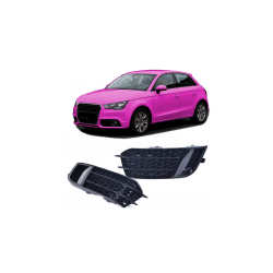 Ramki do halogenów Gloss Black  AUDI A1 (8X) Sportback Hatchback przed liftem 2010-2015