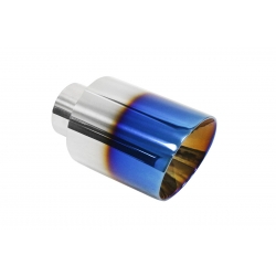 Końcówka tłumika 102mm wejście 60mm Polerowana Burn