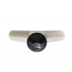 Trójnik wydechu 120st 76/76mm 304SS