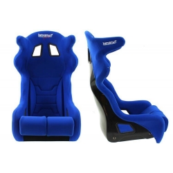 Fotel Sportowy Bimarco Grip Welur Blue HANS FIA