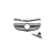 Grill sportowy Black A-Type  MERCEDES E-Class (C207) Coupe (A207) Cabrio Facelift 2013-2017