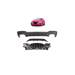 Tylny dyfuzor Matt Black  BMW 5 (G30) Sedan (G31) Touring 2016-obecnie