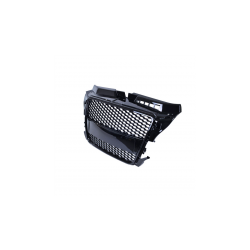 Grill sportowy Gloss Black  AUDI A3 (8P) Sportback Hatchback Cabrio Facelift 2008-2012