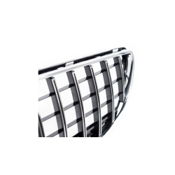 Grill sportowy GT Chrome & Black Camera  MERCEDES CLS (C218) Facelift 2014-2018
