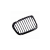 Grill sportowy pojedyncze żeberka Gloss Black  BMW 3 (E46) Sedan Compact Touring przed liftem 1998-2001
