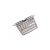 Grill sportowy Chrome & Black  AUDI A3 (8P) Sportback Hatchback przed liftem 2005-2008