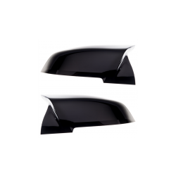 Zestaw osłon lusterek bocznych Gloss Black  BMW 1 (F20, F21) 2 (F22, F23, F87) 3 (F30, F31) 4 (F32, F33, F36) X1 (E84) 2012-2019