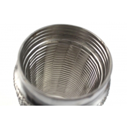 Łącznik elastyczny wydechu 63x250mm Wzmocniony 304SS