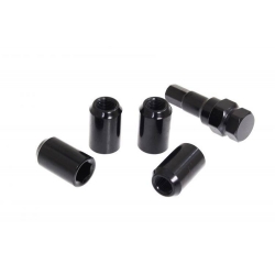 Nakrętki przelotowe M12x1.5 L:32mm Czarne