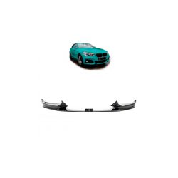 Dokłada przedniego zderzaka Gloss Black  BMW 1 (F20, F21) Hatchback Facelift 2015-2019