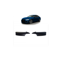 Dokładki przedniego zderzaka Matt Black  BMW 3 (F30) Sedan (F31) Touring 2012-2018 Performance Style