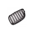 Grill sportowy podwójne żeberka Gloss Black  BMW 5 (F07) Gran Turismo 2013-2017