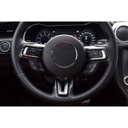 Okleina carbonowa elementów kierownicy mutlifunkcji Ford Mustang 15-17