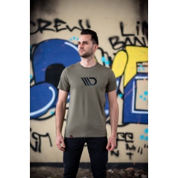 Męski t-shirt khaki