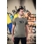 Męski t-shirt khaki