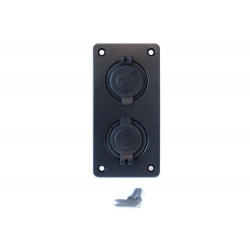Panel podwójny 1xUSB 3.1A, 1xZ