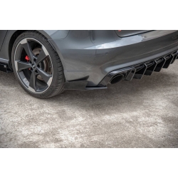 Splittery Tylne Boczne Racing Durability + Flaps Audi RS3 8V Sportback