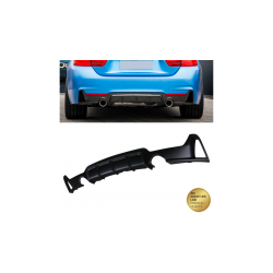 Tylny dyfuzor Matt Black  BMW 4 (F32) Coupe (F33) Cabrio (F36) Gran Coupe 2013-obecnie