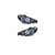 Zestaw Lamp Halogenowych Projector Black  PEUGEOT 206 Hatchback CC SW 1998-2012