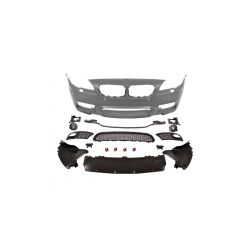 Przedni zderzak sport PDC SRA Lampy przeciwmgielne  BMW 5 (F10) Sedan (F11) Touring przed liftem 2010-2013