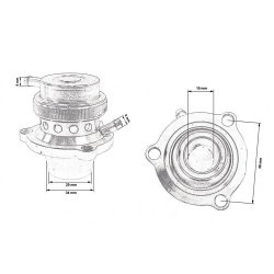Blow Off TurboWorks Audi A1 A3 VW Golf MK6 MK5 Polo 1.4T EA111