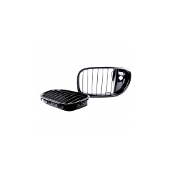 Grill sportowy pojedyncze żeberka Gloss Black Camera  BMW 7 (F01, F02, F03, F04) 2012-2016