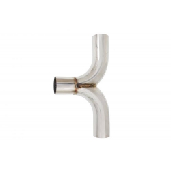 Trójnik wydechu 180st 60/70mm 304SS