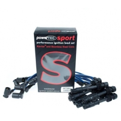 Przewody zapłonowe PowerTEC AUDI V8 100 S6 3.6 4.2L V8 91-97 Niebieskie