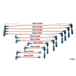Przewody zapłonowe PowerTEC AUDI V8 100 S6 3.6 4.2L V8 91-97 Niebieskie