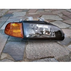 Civic 92-95 4D Reflektory + kierunkowskazy (clear black + amber) JDM