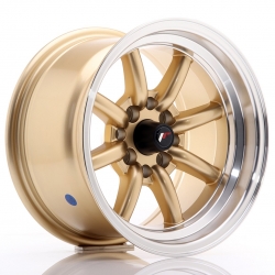 Felga aluminiowa JR Wheels JR19 14x8 ET-13 4x100/114 Gold