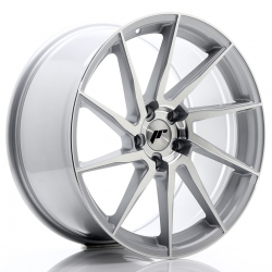Felga aluminiowa JR Wheels JR36 19x9,5 ET45 5x112 Silver Brushed Face