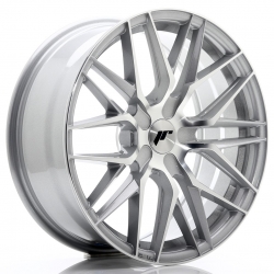 Felga aluminiowa JR Wheels JR28 18x7,5 ET20-40 BLANK Silver Machined Face