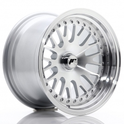 Felga aluminiowa JR Wheels JR10 15x9 ET0-20 Blank Silver Machined Face