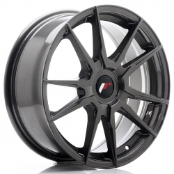 Felga aluminiowa JR Wheels JR21 17x7 ET25-40 Blank Hyper Gray